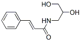 N-(2,3-Dihydroxypropyl)-3-phenylpropenamide molecular structure