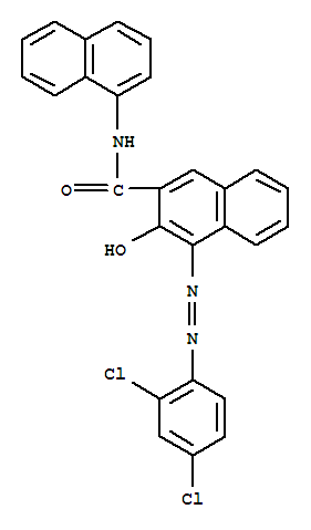 2-Naphthalenecarboxamide,4-[2-(2,4-dichlorophenyl)diazenyl]-3-hydroxy-N-1-naphthalenyl-