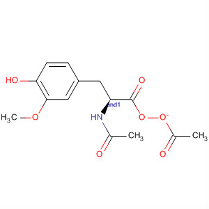 DL-Tyrosine, N-acetyl-3-methoxy-, acetate (ester)