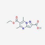 6-ethoxycarbonyl-5,7-dimethylpyrazolo[1,5-a]pyrimidine-2-carboxylic Acid