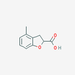 4-Methyl-2,3-dihydrobenzofuran-2-carboxylic acid