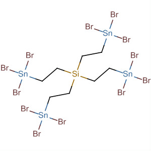 Silane, tetrakis[2-(tribromostannyl)ethyl]- molecular structure