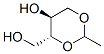 1,3-Dioxane-4-methanol,5-hydroxy-2-methyl-, (4R,5S)- molecular structure