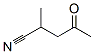 PENTANENITRILE,2-METHYL-4-OXO-