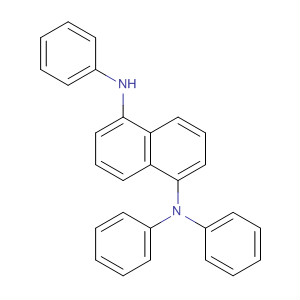 1,5-Naphthalenediamine, N,N,N'-triphenyl- molecular structure