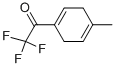 ETHANONE,2,2,2-TRIFLUORO-1-(4-METHYL-1,4-CYCLOHEXADIEN-1-YL)- molecular structure