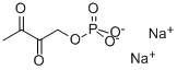 sodium diacetyl phosphate molecular structure