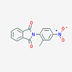 1H-isoindole-1,3(2H)-dione, 2-(2-methyl-4-nitrophenyl)- molecular structure