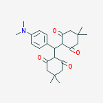 2-[[4-(dimethylamino)phenyl]-(4,4-dimethyl-2,6-dioxocyclohexyl)methyl]-5,5-dimethylcyclohexane-1,3-dione