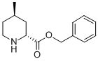 BENZYL (+/-)-TRANS-4-METHYL-PIPERIDINE-2-CARBOXYLATE molecular structure