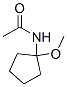 Acetamide,N-(1-methoxycyclopentyl)- molecular structure