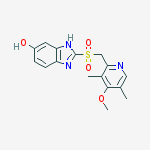 2-[(4-methoxy-3,5-dimethylpyridin-2-yl)methylsulfonyl]-3h-benzimidazol-5-ol