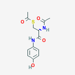 S-{(2R)-2-(acetylamino)-3-[(4-hydroxyphenyl)amino]-3-oxopropyl} ethanethioate