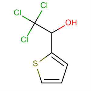 2-Thiophenemethanol, a-(trichloromethyl)- molecular structure