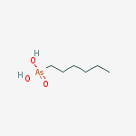 hexylarsonic acid molecular structure