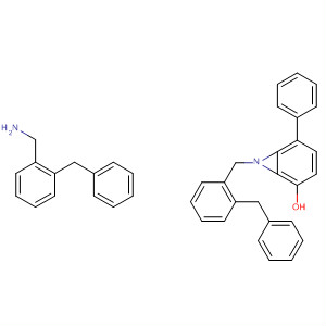 Benzenemethanamine,N,N'-(oxydi-4,1-phenylene)bis[N-(phenylmethyl)- molecular structure