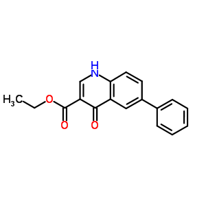 ethyl 4-oxo-6-phenyl-1,4-dihydroquinoline-3-carboxylate