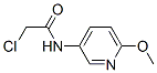 2-CHLORO-N-(6-METHOXYPYRIDIN-3-YL)ACETAMIDE molecular structure
