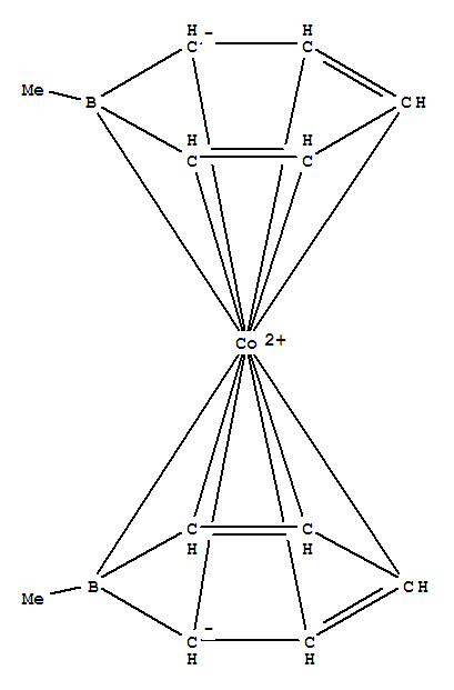 Cobalt,bis[(2,3,4,5,6-h)-1,2-dihydro-1-methyl-2-borinyl-kB]- (9CI) molecular structure