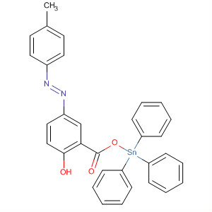 Phenol, 4-[(1E)-(4-methylphenyl)azo]-2-[[(triphenylstannyl)oxy]carbonyl]-