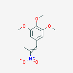 1,2,3-trimethoxy-5-[(1e)-2-nitro-1-propen-1-yl]benzene molecular structure