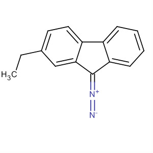 9H-Fluorene, 9-diazo-2-ethyl- molecular structure
