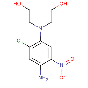 Ethanol, 2,2'-[(4-amino-2-chloro-5-nitrophenyl)imino]bis- molecular structure