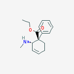 3-Cyclohexene-1-carboxylic acid, 2-(methylamino)-1-phenyl-, ethyl ester, (1R,2S)-rel-