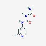 IMIDODICARBONIC DIAMIDE,N,2-DIMETHYL-N-PYRIDIN-4-YL-