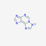7h-[1,2,4]triazolo[5,1-f]purine molecular structure