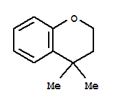 4,4-dimethyl-3,4-dihydro-2H-chromene molecular structure