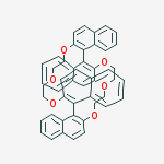 8,9,11,12,27,28,30,31-octahydrotetranaphtho[2,1-h:1',2'-j:2'',1''-s:1''',2'''-u][1,4,7,12,15,18]hexaoxacyclodocosine