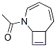 2-AZABICYCLO[5.2.0]NONA-3,5,8-TRIENE,2-ACETYL- molecular structure