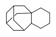1,2-Tetramethyleneadamantane molecular structure