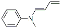 Benzenamine,N-1,3-butadien-1-yl-N-methyl- molecular structure