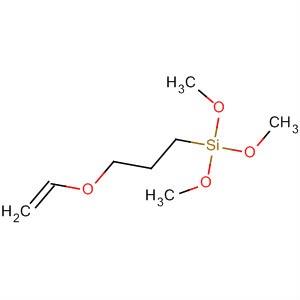 Silane, [3-(ethenyloxy)propyl]trimethoxy- molecular structure