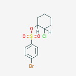 (2-chlorocyclohexyl) 4-bromobenzenesulfonate molecular structure