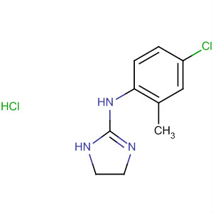 1H-Imidazol-2-amine, N-(4-chloro-2-methylphenyl)-4,5-dihydro-,monohydrochloride