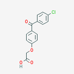 [4-(4-chlorobenzoyl)phenoxy]acetic acid