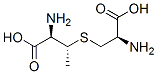 (2R,3R)-2-Amino-3-[[(2R)-2-amino-2-carboxyethyl]thio]butyric acid molecular structure