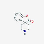 Spiro[benzofuran-3(2H),4'-piperidin]-2-one molecular structure
