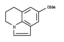 4H-Pyrrolo[3,2,1-ij]quinoline,5,6-dihydro-8-methoxy-