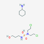 CYTOXALALCOHOLCYCLOHEXYLAMINESALT molecular structure