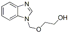Ethanol,2-(1H-benzimidazol-1-ylmethoxy)- molecular structure