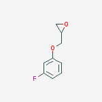 2-((3-Fluorophenoxy)methyl)oxirane molecular structure