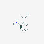 2-(3-buten-2-yl)aniline molecular structure