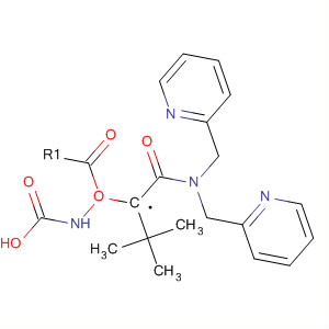Carbamic acid, [2-[bis(2-pyridinylmethyl)amino]-2-oxoethyl]-,1,1-dimethylethyl ester molecular structure