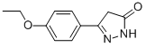 3H-PYRAZOL-3-ONE,5-(4-ETHOXYPHENYL)-2,4-DIHYDRO- molecular structure