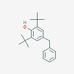 4-benzyl-2,6-ditert-butylphenol molecular structure