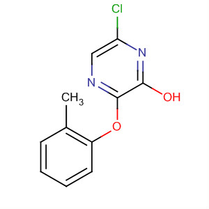 4-Pyridazinol, 6-chloro-3-(2-methylphenoxy)- molecular structure
